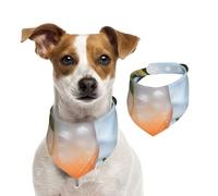 Dog Bandana Summer Cocktail Pet Scarf Adjustable Pets Bandanas Washable Double-Sided Pets Neckerchief Cotton Triangle Bib Dog Scarfs Cats Scarves for Puppy Costume Accessories Large