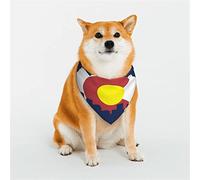 Dog Bandana Texas Flag Reflexion Durable Triangle Pet Bib Adjustable Dog Neckerchief For Birthday Decoration Cats