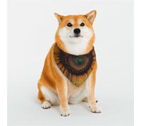 Dog Bandana The Most Beautiful Sunflower Dog Scarf Adjustable Pet Bandanas for Dogs Christmas Pets Scarf Triangle Bibs Kerchief Soft Breathable Puppy Bandana for Small Medium Large Cats Pet