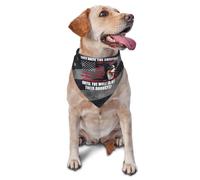 Dog Bandana They Hate The Sheepdog Until The Wolf Is At Their Doorstep Pet Scarf Spring Adjustable Triangle Scarf, For Small Medium Large Dogs, Party, Kitten, 70x30cm