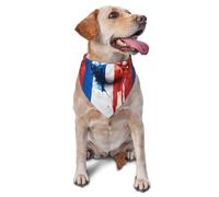 Dog Bandana Tri Glory France 2026 Triangle Bibs Scarf Personalised Pet Triangle Scarf Adjustable Cat Dog Kerchief For Party Festival Celebration