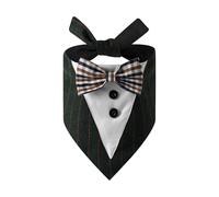 Dog Bandana | Triangle Bandana for Dog Costume | Pet Scarf Accessories - for Halloween Birthday Boy Christmas Fall Party Wedding