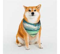 Dog Bandana Tropical Holidays Dog Scarf Adjustable Pet Bandanas for Dogs Christmas Pets Scarf Triangle Bibs Kerchief Soft Breathable Puppy Bandana for Small Medium Large Cats Pet