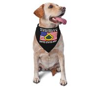 Dog Bandana Us Private First Class Retired Military Retirement Retired Cat Dog Kerchief Durable Triangle Bibs Scarf Washable Pet Triangle Scarf For Party Festival Pets