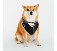 Dog Bandana Wine Glasses Dog Scarf Adjustable Pet Bandanas for Dogs Christmas Pets Scarf Triangle Bibs Kerchief Soft Breathable Puppy Bandana for Small Medium Large Cats Pet