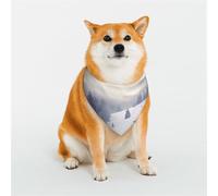 Dog Bandana Winter Skiing Dog Scarf Adjustable Pet Bandanas for Dogs Christmas Pets Scarf Triangle Bibs Kerchief Soft Breathable Puppy Bandana for Small Medium Large Cats Pet