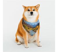 Dog Bandana Zion National Park Dog Scarf Adjustable Pet Bandanas for Dogs Christmas Pets Scarf Triangle Bibs Kerchief Soft Breathable Puppy Bandana for Small Medium Large Cats Pet
