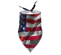 Dog Bandanas America Vs Liberia Liberian Flag Combo Puppy Pet V-Neck Bibs Scarf Triangle Adjustable Kerchief Accessories for Small Medium Large Puppy Cat