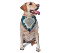 Dog Bandanas,Baroque style stairs and bookshelves Breathable Pet Scarf, Adjustable Washable Polyester Bandana for Small Medium Large Dogs and Cats, Soft Daily Fashion