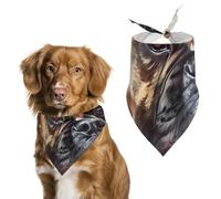 Dog Bandanas Boxer Dog Dog Scarf Bib Kerchief For Pets Large: 70 * 30 CM