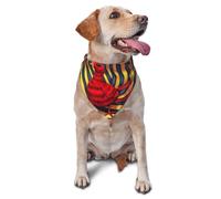 Dog Bandanas, cardinal Full Print Pet Scarf, Adjustable Breathable Bandana for Small Medium Large Dogs, Independence Day Costume Accessory