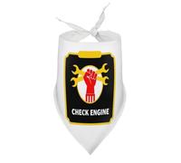 Dog Bandanas Check Engine Light Diagnostic Tool Puppy Pet V-Neck Bibs Scarf Triangle Adjustable Kerchief Accessories for Small Medium Large Puppy Cat