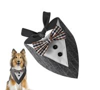 Dog Bandanas - Christmas Dog Bandana | Dog Bandanas for Large Dogs | Dog Scarf | Fashionable Small Dog Bandana | Triangle Dog Scarf | Dog Handkerchiefs Beautiful | Dog Accessories for Parties Wedding