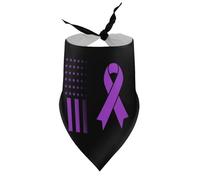 Dog Bandanas Cleft and CraniofacialAwareness Puppy Pet V-Neck Bibs Scarf Triangle Adjustable Kerchief Accessories for Small Medium Large Puppy Cat