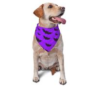 Dog Bandanas, Cute Bats Violent Halloween Triangle Bibs Dog Scarfs Dog Handkerchief, Cute Dog Accessories Dog Bandanas