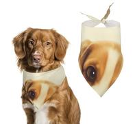 Dog Bandanas Cute Beagle Puppy Dog Scarf Bib Kerchief For Pets Large: 70 * 30 CM