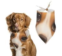 Dog Bandanas Cute Beagle Puppy Dog Scarf Bib Kerchief For Pets Large: 70 * 30 CM