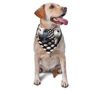 Dog Bandanas,Cute little white mouse Breathable Pet Scarf, Adjustable Washable Polyester Bandana for Small Medium Large Dogs and Cats, Soft Daily Fashion & Photo Prop Accessory for Boy Girl Puppy