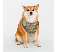 Dog Bandanas Double-Sided Printed Pet Scarves for Boys and Girls Perfect for Spring, Easter and Birthdays Not Coming to Meiqi