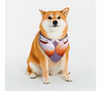 Dog Bandanas Double-Sided Printed Pet Scarves for Boys and Girls Perfect for Spring, Easter and Birthdays Joyful Pumpkin