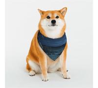 Dog Bandanas Double-Sided Printed Pet Scarves for Boys and Girls Perfect for Spring, Easter and Birthdays White Bone Skull