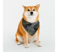 Dog Bandanas Double-Sided Printed Pet Scarves for Boys and Girls Perfect for Spring, Easter and Birthdays Watercolor Style Painting