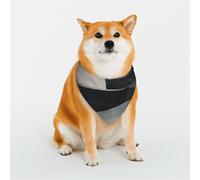 Dog Bandanas Double-Sided Printed Pet Scarves for Boys and Girls Perfect for Spring, Easter and Birthdays Monochrome Gradient