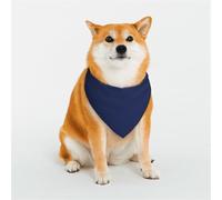 Dog Bandanas Double-Sided Printed Pet Scarves for Boys and Girls Perfect for Spring, Easter and Birthdays Midnight Blue