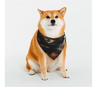Dog Bandanas Double-Sided Printed Pet Scarves for Boys and Girls Perfect for Spring, Easter and Birthdays The Brown Bear by the Tree