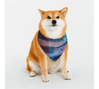 Dog Bandanas Double-Sided Printed Pet Scarves for Boys and Girls Perfect for Spring, Easter and Birthdays fragmentation