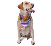 Dog Bandanas,Dream Ball Breathable Pet Scarf, Adjustable Washable Polyester Bandana for Small Medium Large Dogs and Cats, Soft Daily Fashion & Photo Prop Accessory for Boy Girl Puppy