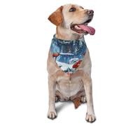 Dog Bandanas,Ghost World Breathable Pet Scarf