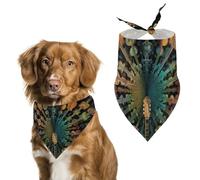 Dog Bandanas Guitars Colorful Patterns Dog Scarf Bib Kerchief For Pets Large: 70 * 30 CM