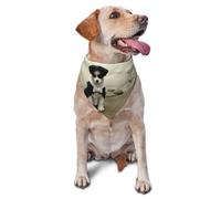 Dog Bandanas,King Charles spaniel Breathable Pet Scarf, Adjustable Washable Polyester Bandana for Small Medium Large Dogs and Cats, Soft Daily Fashion & Photo Prop Accessory for Boy Girl Puppy