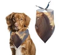 Dog Bandanas Lion Animal Dog Scarf Bib Kerchief For Pets Large: 70 * 30 CM