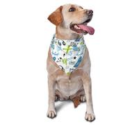 Dog Bandanas, Modern Skateboard Headphones Triangle Bibs Dog Scarfs Dog Handkerchief, Cute Dog Accessories Dog Bandanas