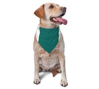 Dog Bandanas,Natural Green Breathable Pet Scarf, Adjustable Washable Polyester Bandana for Small Medium Large Dogs and Cats, Soft Daily Fashion & Photo Prop Accessory for Boy Girl Puppy