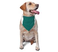 Dog Bandanas,Natural Green Breathable Pet Scarf, Adjustable Washable Polyester Bandana for Small Medium Large Dogs and Cats, Soft Daily Fashion & Photo Prop Accessory for Boy Girl Puppy
