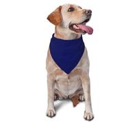 Dog Bandanas, Navy-Blue Triangle Bibs Dog Scarfs Dog Handkerchief, Cute Dog Accessories Dog Bandanas