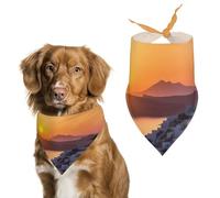 Dog Bandanas, One Size Printed PPolyester Dog Bandana Bulk for Boy Girl, Pet Scarf Washable, Suitable for Boys And Girls Outdoor in Aut