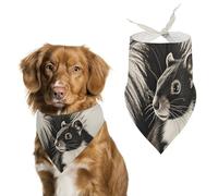 Dog Bandanas, One Size Printed PPolyester Dog Bandana Bulk for Boy Girl, Pet Scarf Washable, Suitable for Boys And Girls Outdoor in Aut