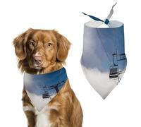 Dog Bandanas, One Size Printed PPolyester Dog Bandana Bulk for Boy Girl, Pet Scarf Washable, Suitable for Boys And Girls Outdoor in Aut