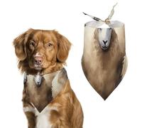 Dog Bandanas, One Size Printed PPolyester Dog Bandana Bulk for Boy Girl, Pet Scarf Washable, Suitable for Boys And Girls Outdoor in Aut