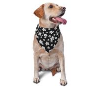 Dog Bandanas, Orchid Plumeria Flower Triangle Bibs Dog Scarfs Dog Handkerchief, Cute Dog Accessories Dog Bandanas