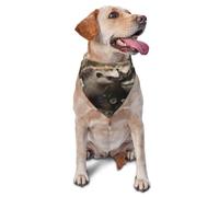 Dog Bandanas, Smart Hedgehog Full Print Pet Scarf, Adjustable Breathable Bandana for Small Medium Large Dogs, Independence Day Costume Accessory