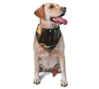 Dog Bandanas,the elephant in the room Breathable Pet Scarf, Adjustable Washable Polyester Bandana for Small Medium Large Dogs and Cats, Soft Daily Fashion & Photo Prop Accessory for Boy Girl Puppy