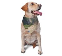 Dog Bandanas,The Lost Beach Breathable Pet Scarf, Adjustable Washable Polyester Bandana for Small Medium Large Dogs and Cats, Soft Daily Fashion & Photo Prop Accessory for Boy Girl Puppy