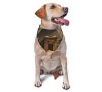 Dog Bandanas,The Pyramid of the Lost World Breathable Pet Scarf