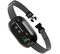 Dog Bark Collar for Large Medium Small Dogs, Rechargeable Smart Bark Collar, Anti Barking Training Collar with 2 Adjustable Sensitivity Beep Vibration（Green, Dark Blue）