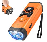 Dog Bark Deterrent Device, 2025 Upgrade Anti-Barking Device for Stop Neighbor Dog Barking, Training Dogs, Rechargeable Ultrasonic Bark Deterrent with 23Ft Long Range, Variable Frequency,Black